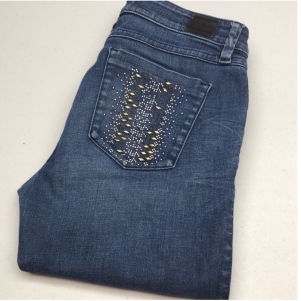 VINTAGE GUESS LOS ANGELES BRITTNEY SKINNY JEANS 28x29 ⭐️